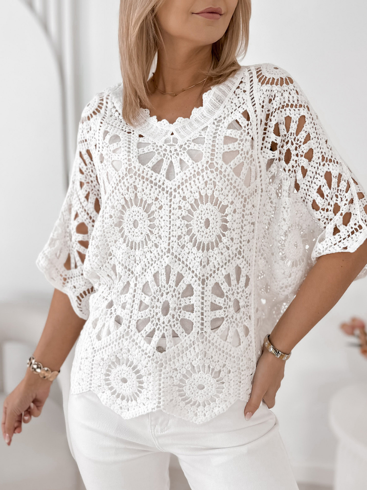 BLOUSE ACARIO BLANC