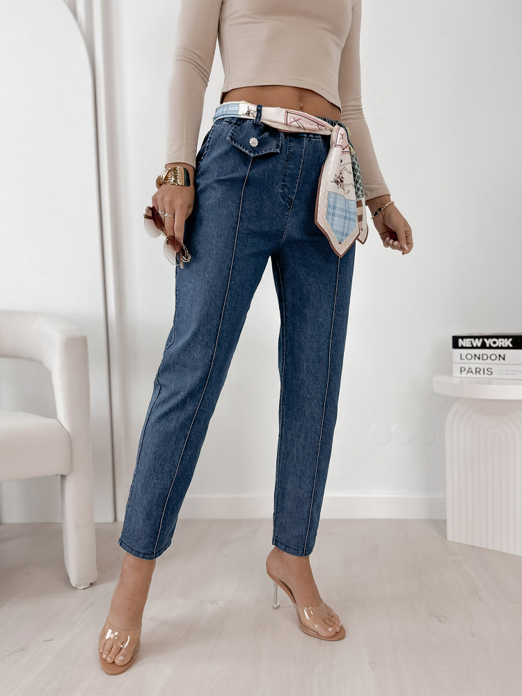 PANTS ROTFELD DARK JEANS