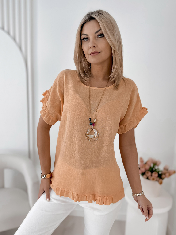 BLOUSE CIREL ORANGE
