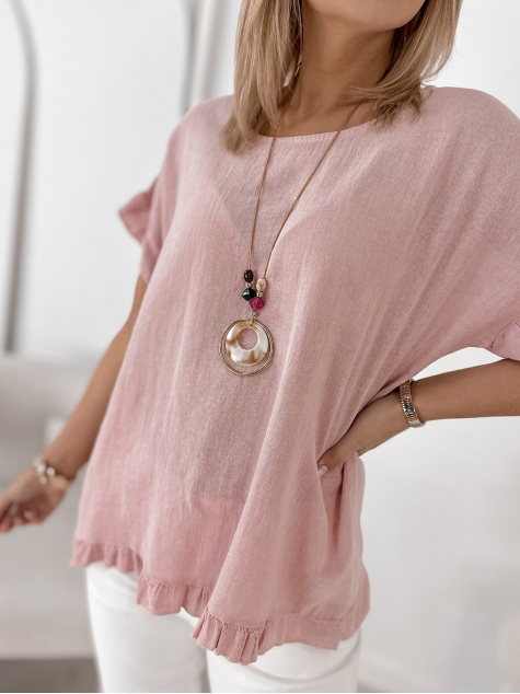BLOUSE CIREL POWDER PINK