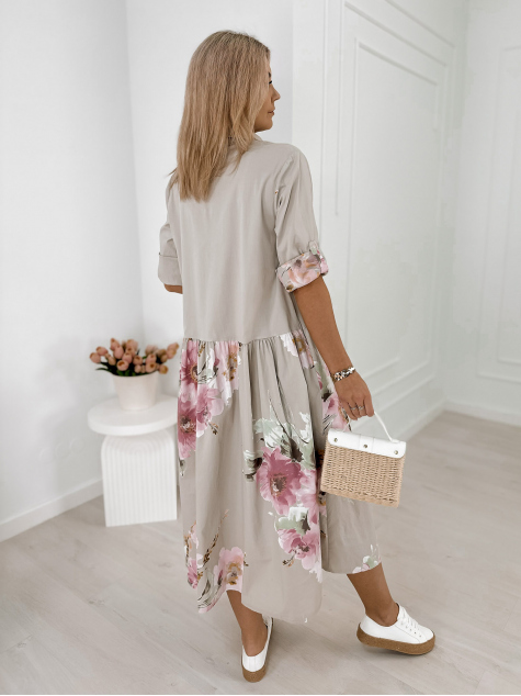 DRESS MURRAY BEIGE