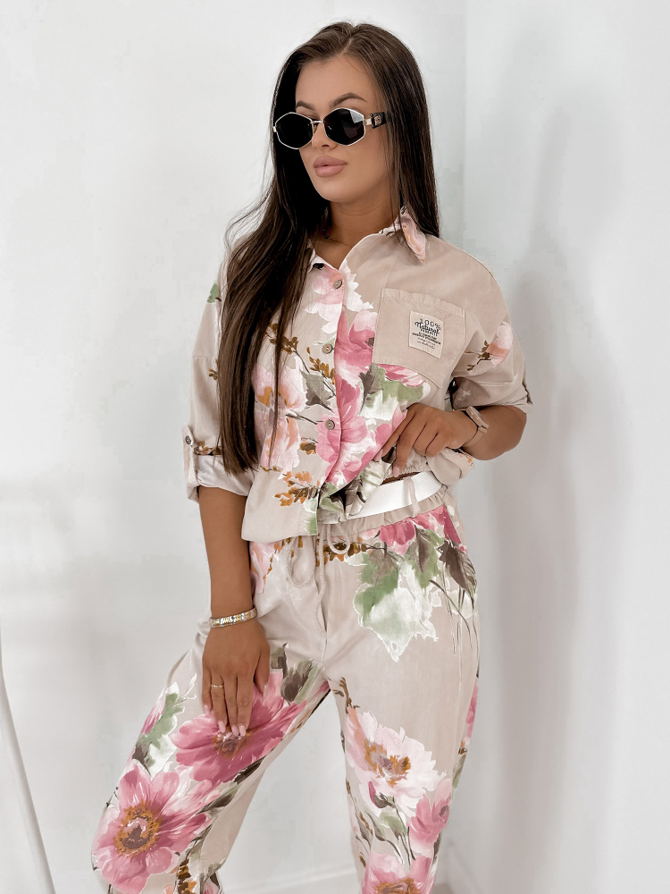 SET CORDUROY REMIO BEIGE