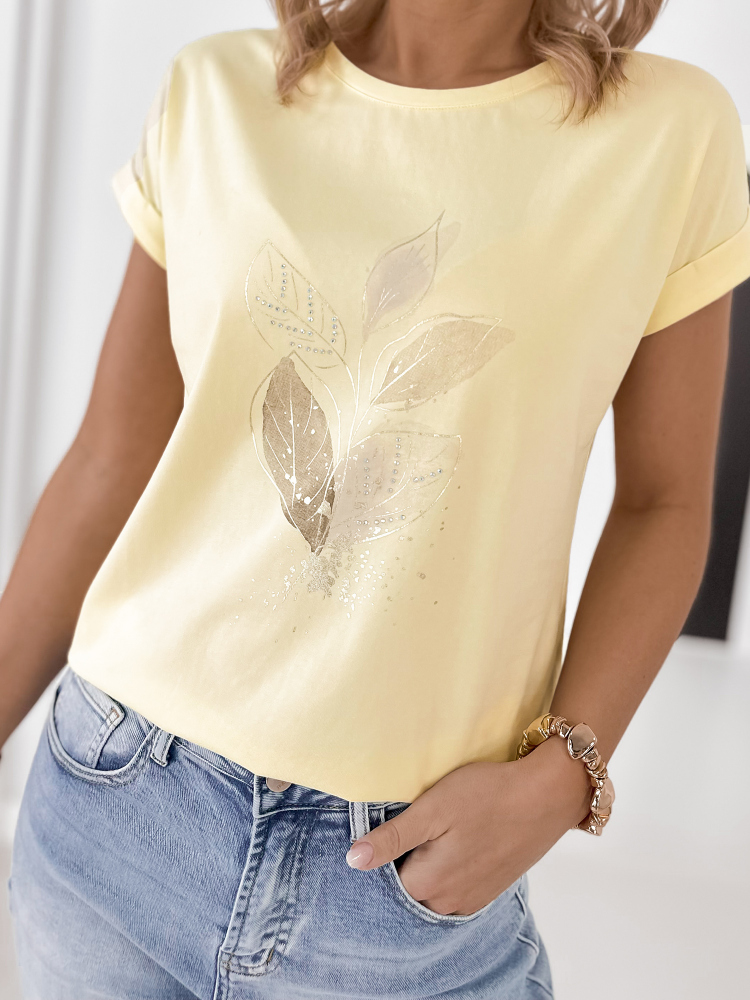 BLUZA GEELS GALBENA
