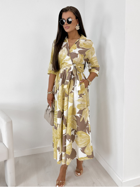 DRESS JANARE YELLOW