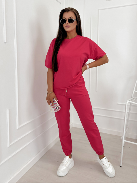 SET DRESS SOVOY RASPBERRY
