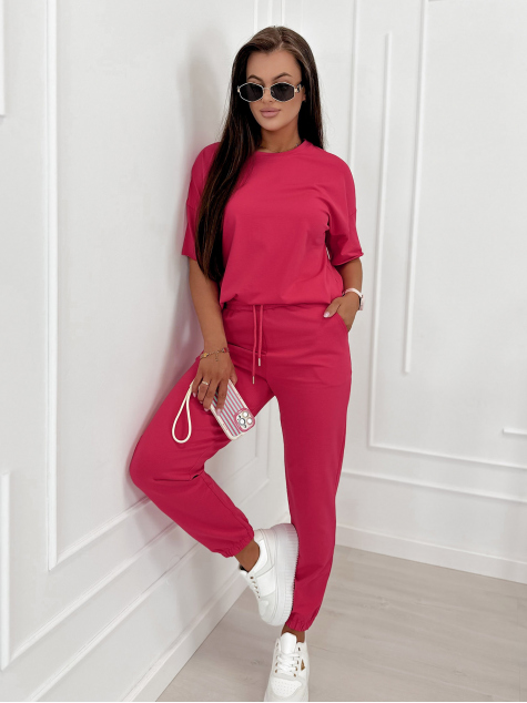 ENSEMBLE ROBE SOVOY FRAMBOISE