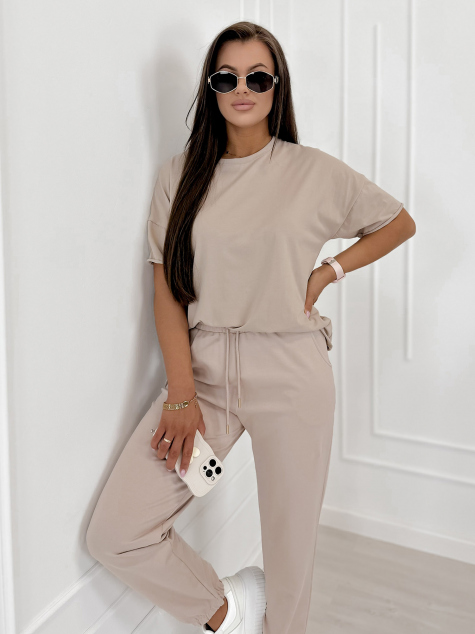 COMPLEU SOVOY DRESS BEJ