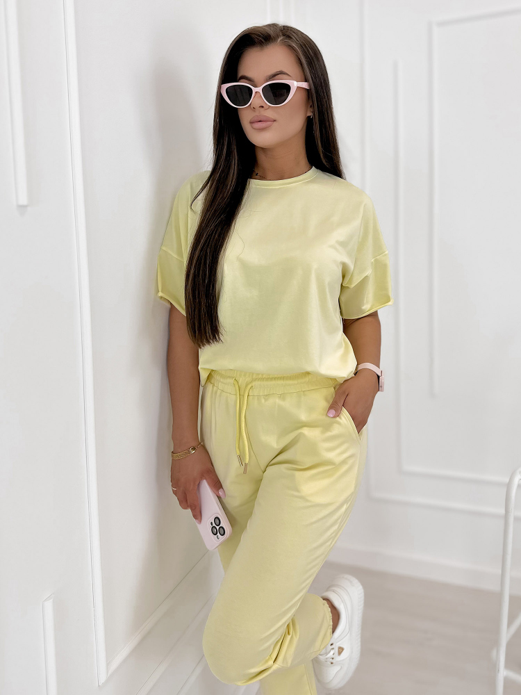 SET TRACKSUIT SOVOY YELLOW