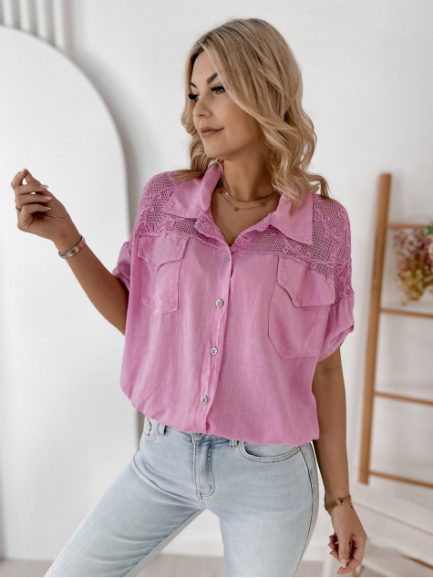 CHEMISE ROTVEL ROSE