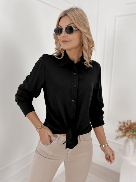 CHEMISE PIERCE NOIR