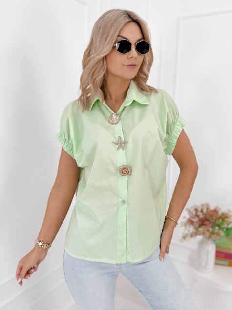 CHEMISE THORNE PISTACHE