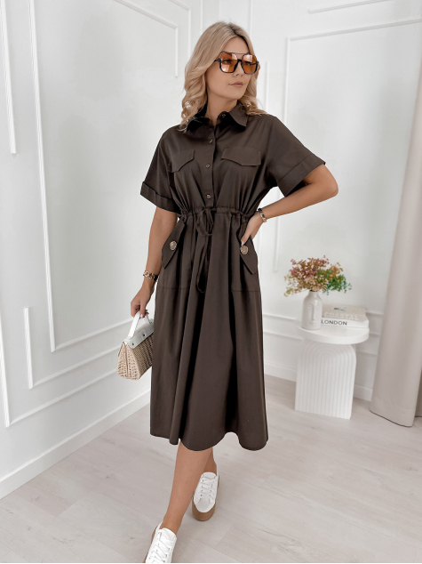 DRESS ARMAND BROWN
