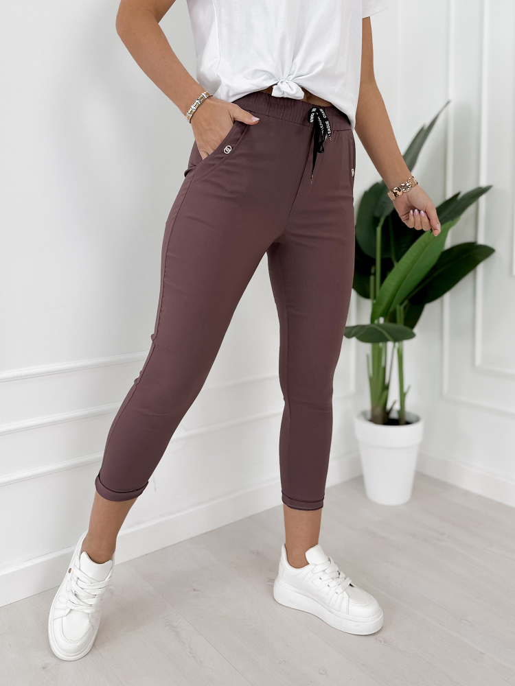 PANTALON DABI BRUN