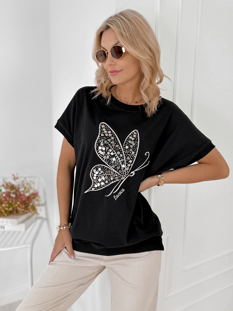 BLOUSE VINCENT NOIR