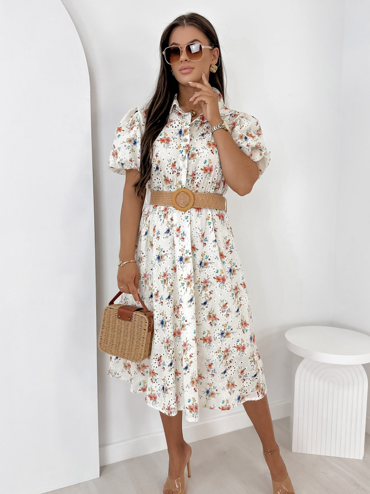 KLEID KERIS ECRU