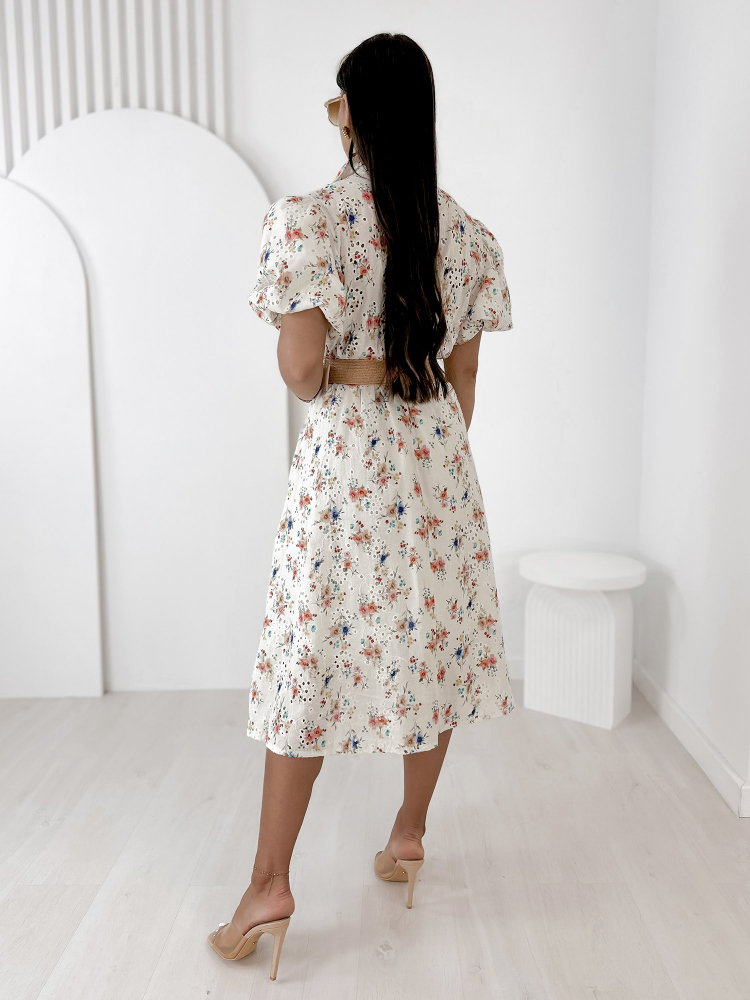 KLEID KERIS ECRU