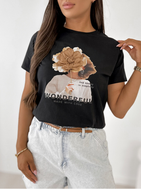BLOUSE ITHAN NOIR