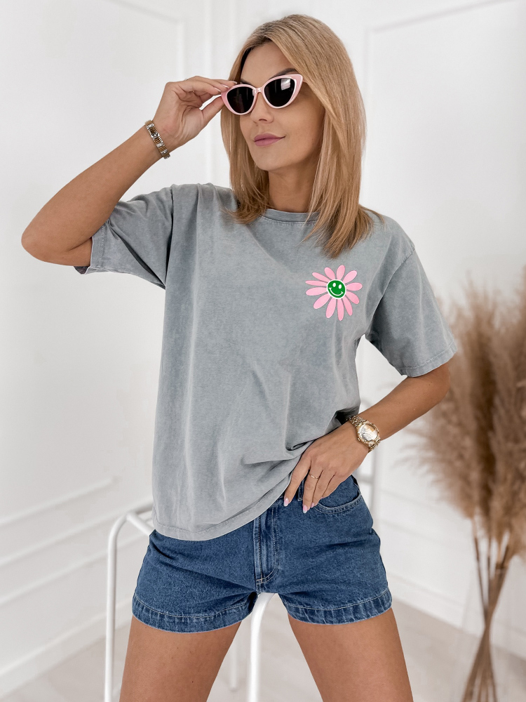 BLOUSE CALDON GRIS