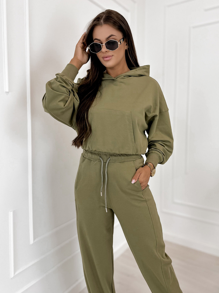 KOMPLEKTAS DRESS KETRY CHAKI SPALVOS