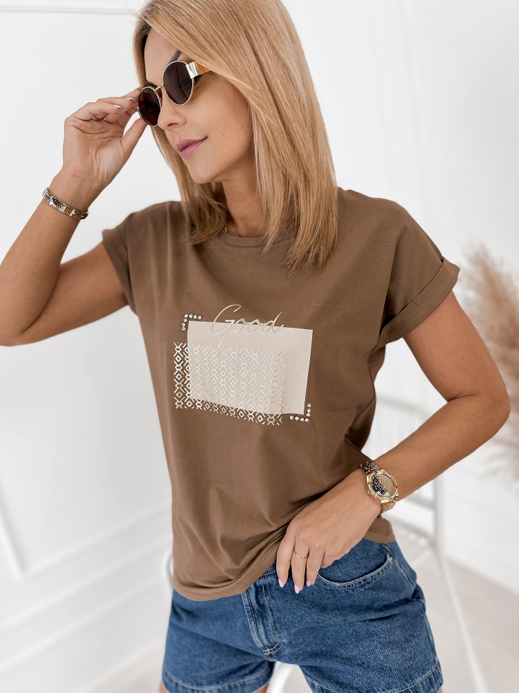 BLOUSE VANYEL BROWN