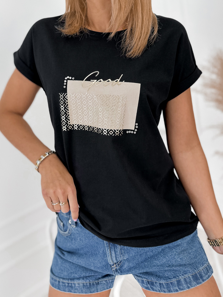 BLUSE VANYEL SCHWARZ