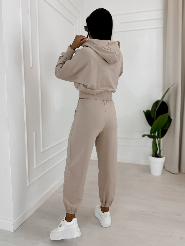 KOMPLEKTAS DRESS KETRY TAMSIAI SMĖLIO SPALVOS