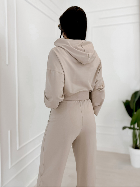 KOMPLEKTAS DRESS KETRY TAMSIAI SMĖLIO SPALVOS
