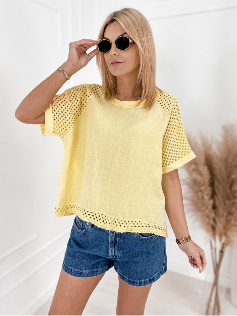 BLOUSE ELIAS JAUNE