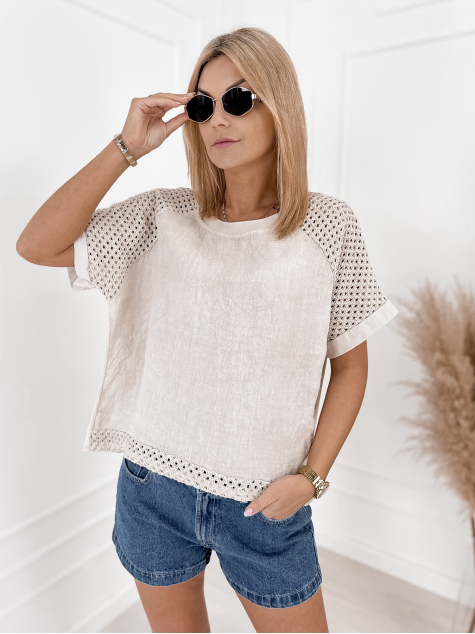 BLOUSE ELIAS BEIGE