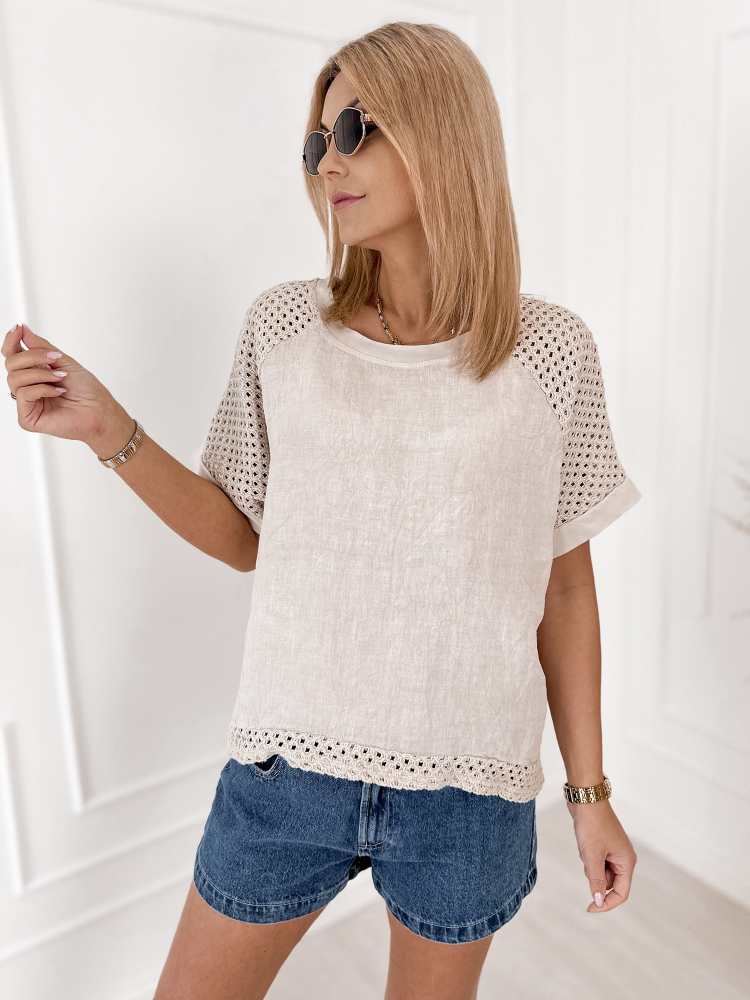 BLUZA ELIAS BEJ