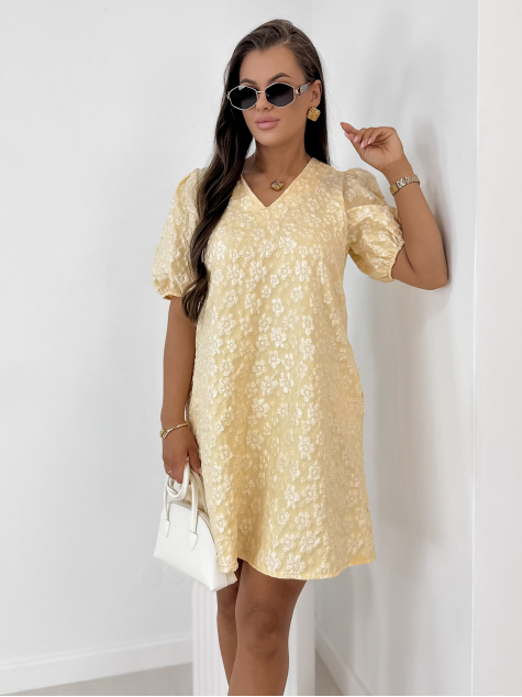 ROBE LAZLO JAUNE