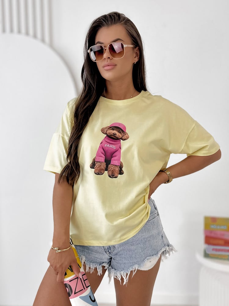 BLUZA LETIE GALBENA