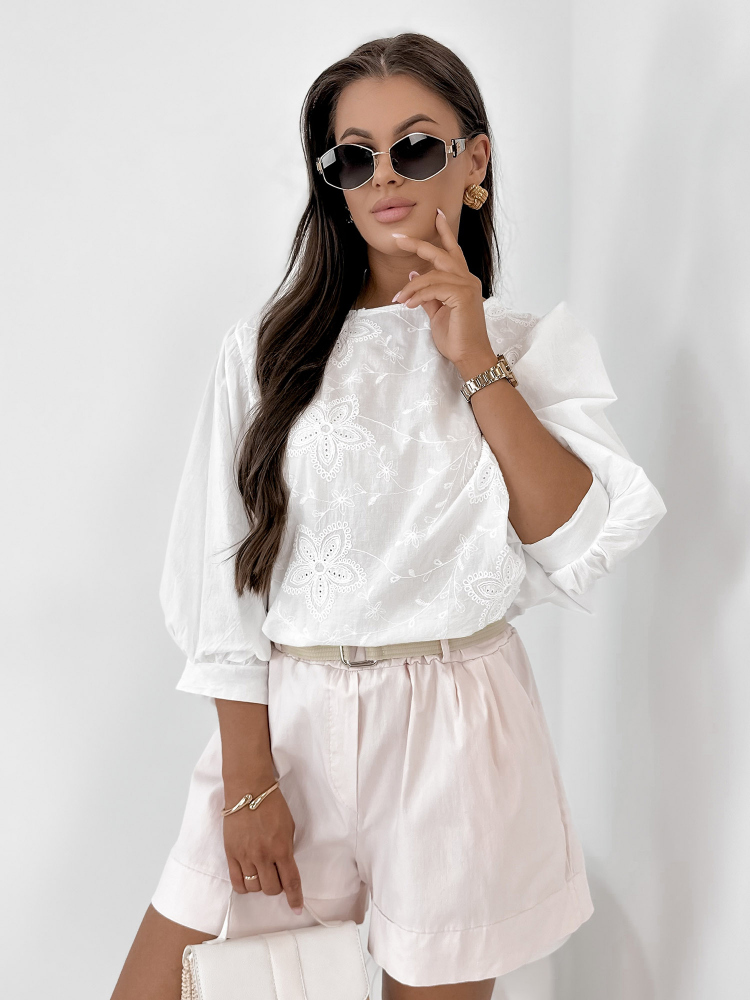 BLUSE ETILE WEISS
