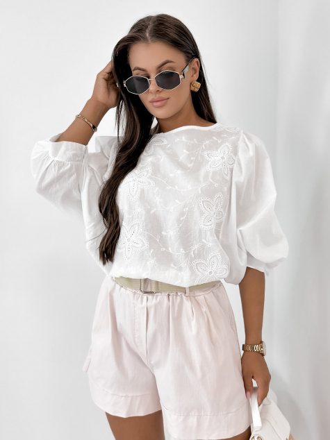 BLOUSE ETILE WHITE