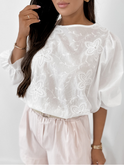 BLOUSE ETILE WHITE