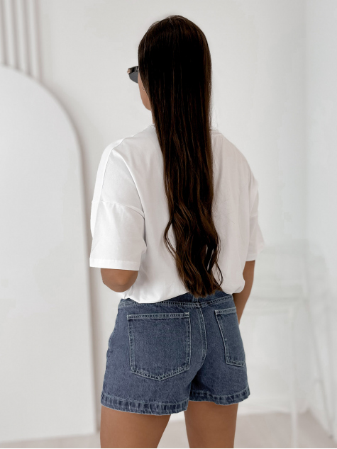 BLUSE DRIZZE WEISS