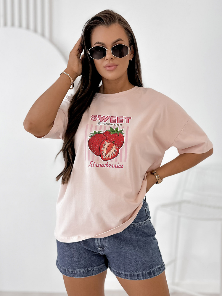 BLUZA DRIZZE ROZ PUDRAT