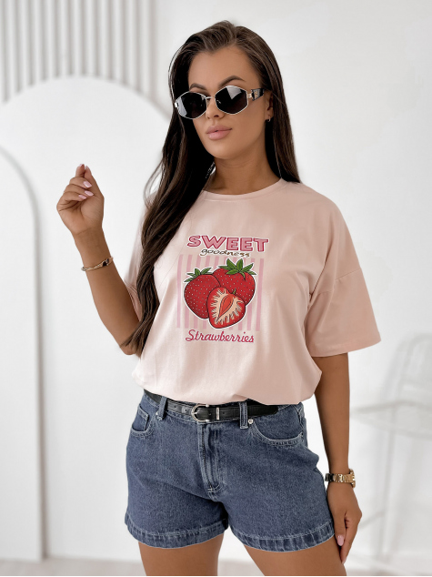 BLUZA DRIZZE ROZ PUDRAT