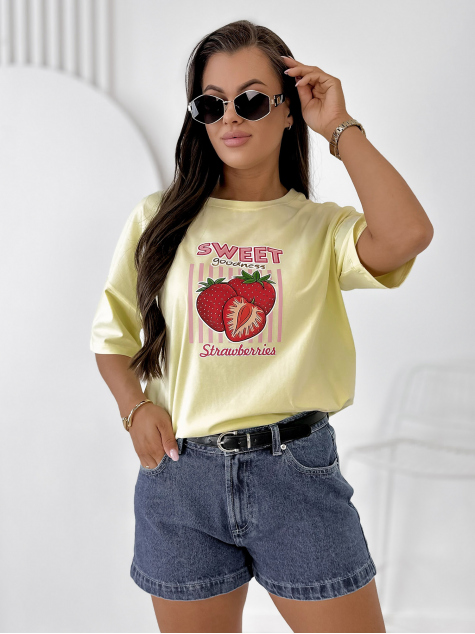 BLOUSE DRIZZE JAUNE