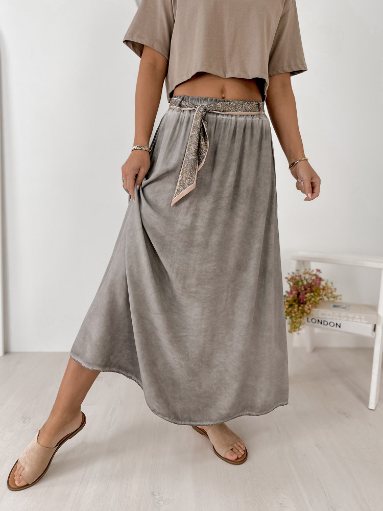 JUPE MAVEN GRIS