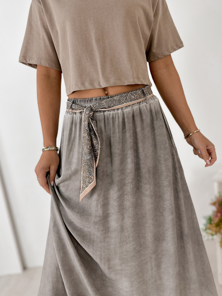 JUPE MAVEN GRIS
