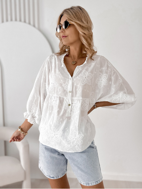 BLOUSE WERTER WHITE