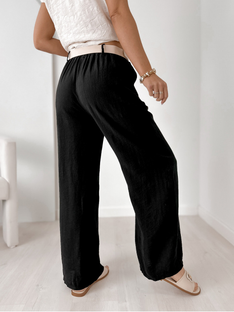PANTALONI BASIL NEGRU