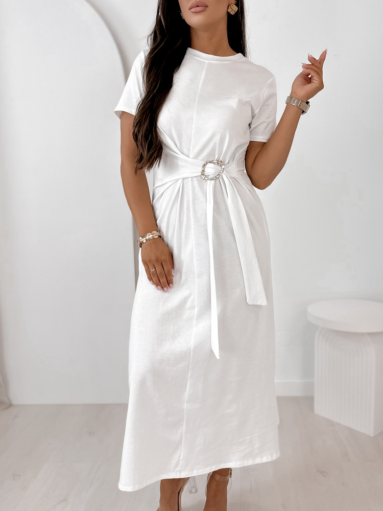 ROBE ATTICA BLANC