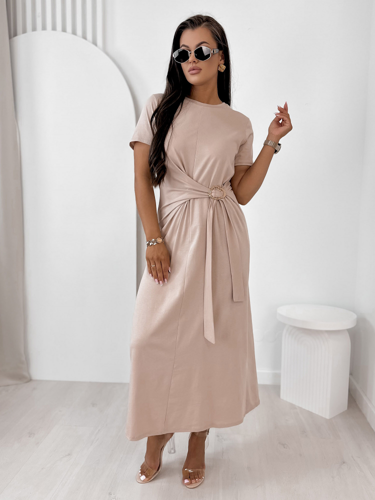 KLEID ATTICA BEIGE