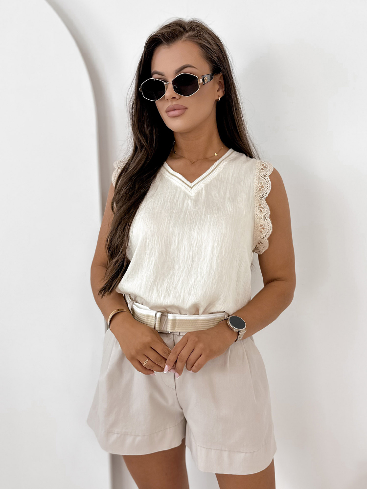 BLUSE EZINA BEIGE
