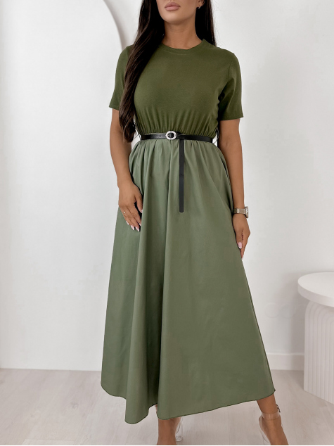 ROBE ANESSE KAKI