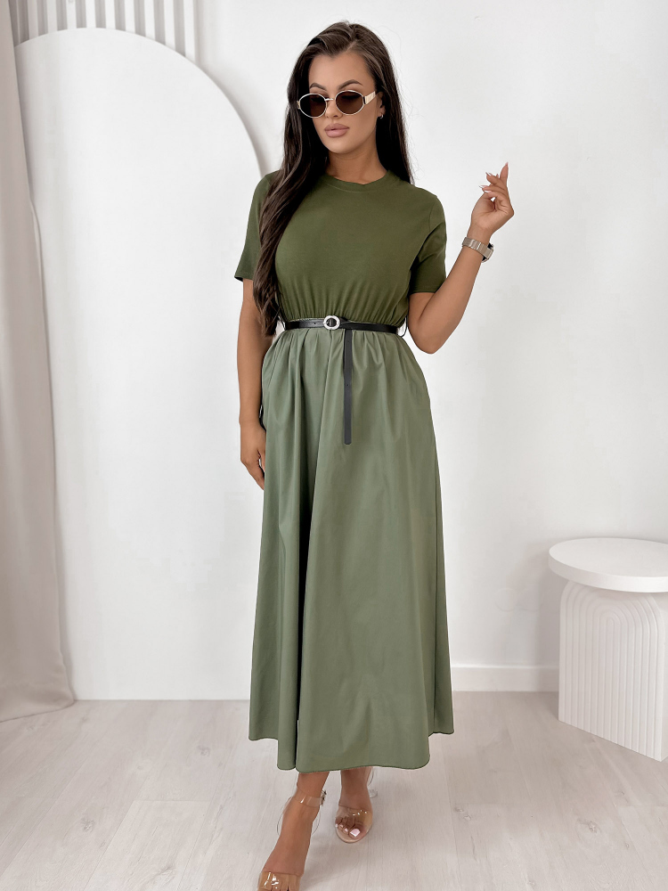 DRESS ANESSE KHAKI
