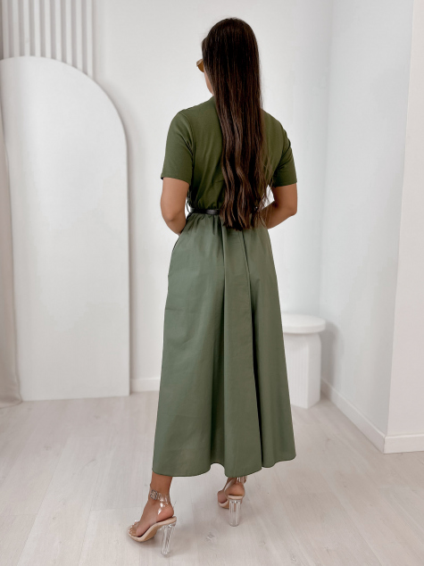 ROBE ANESSE KAKI