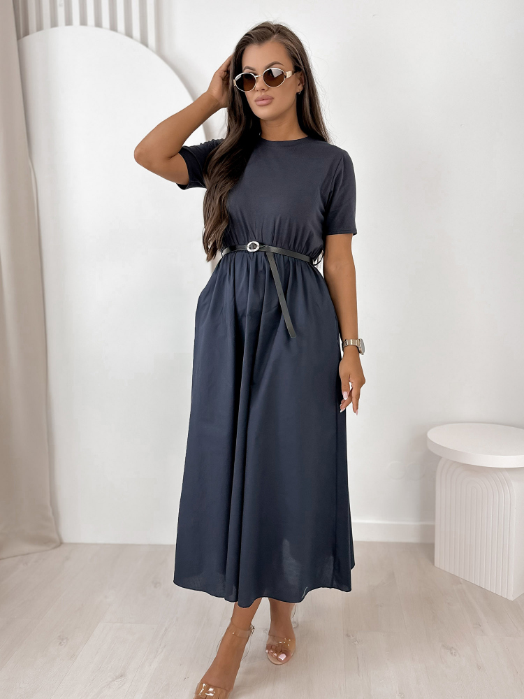 KLEID ANESSE MARINEBLAU